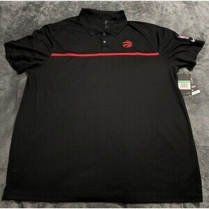 XL Toronto Raptors Nike NBA Authentics Dri-Fit Polo